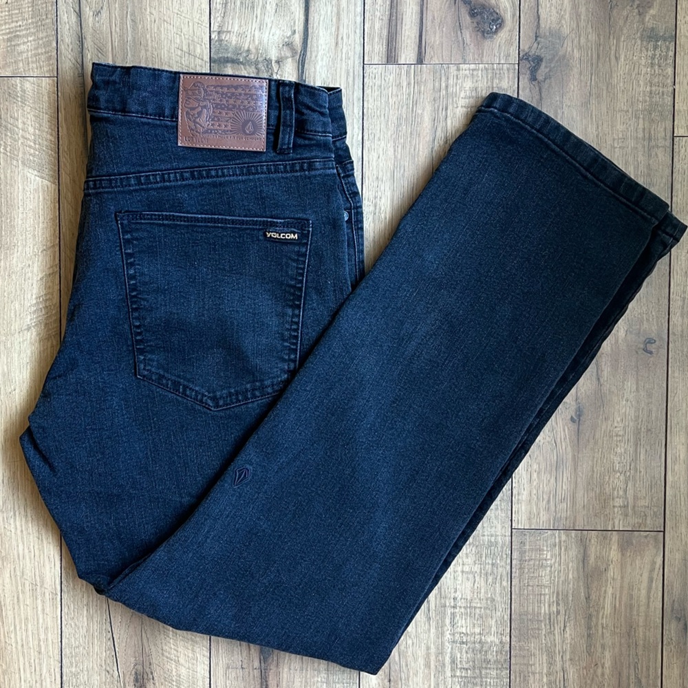 Volcom Vorta Men’s Slim Fit Jeans Size 34